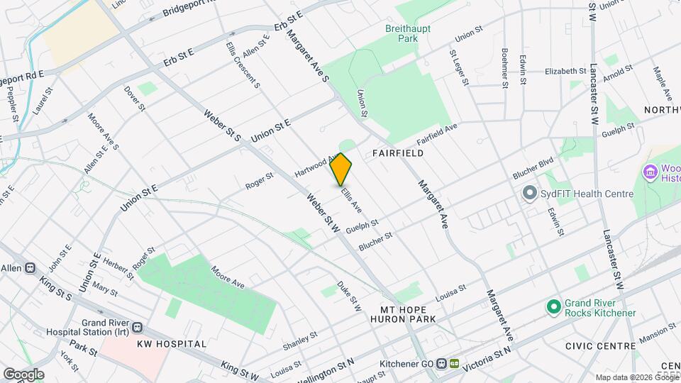 87 Ellis Ave Map and Location Details