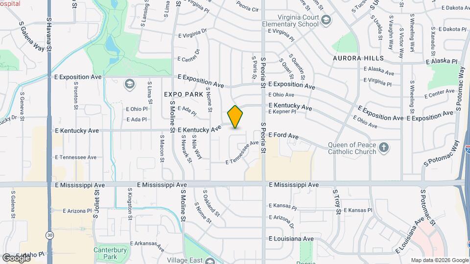 11951 E Kepner Dr Map and Location Details