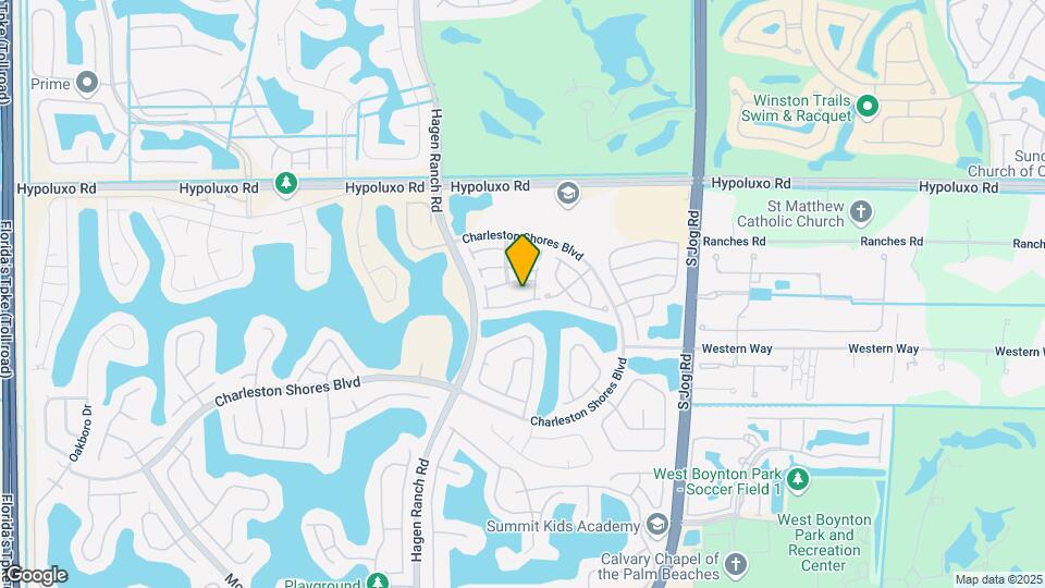 6831 Big Pine Key St Map and Location Details