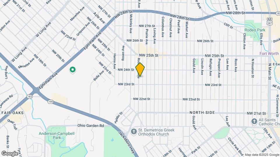 2310 Roosevelt Ave Map and Location Details