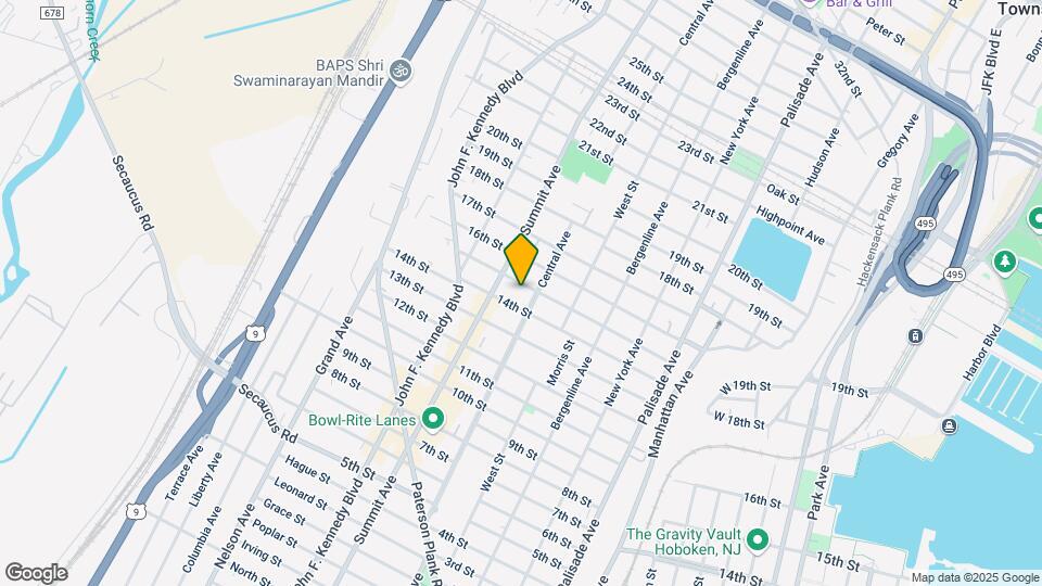 709 15th St Map and Location Details