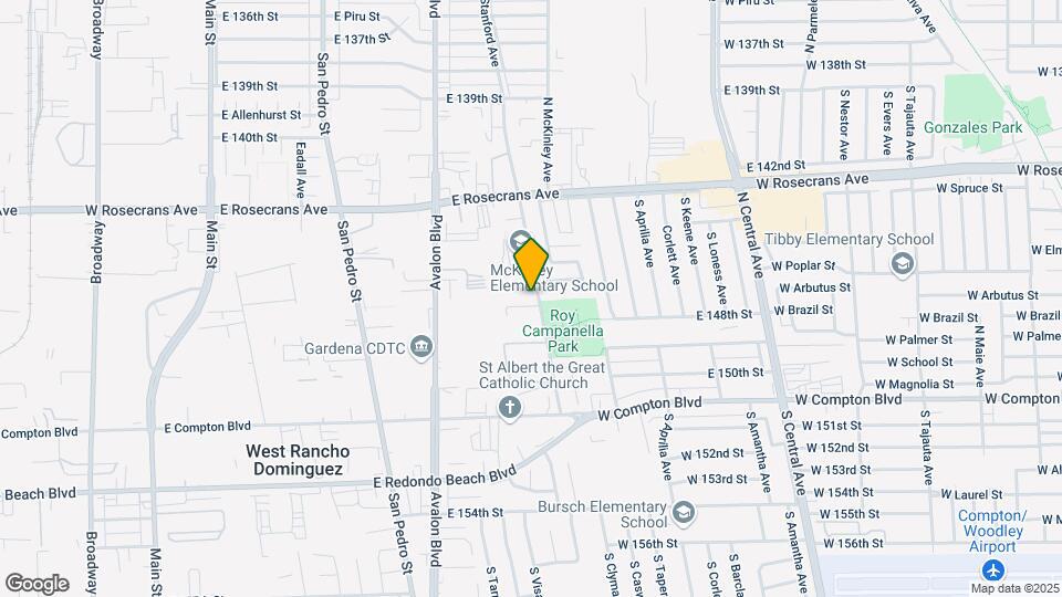 14539 S Stanford Ave Map and Location Details