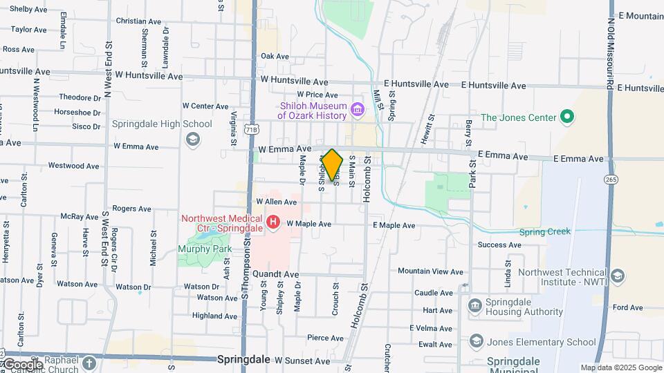 303 W Grove Ave Map and Location Details