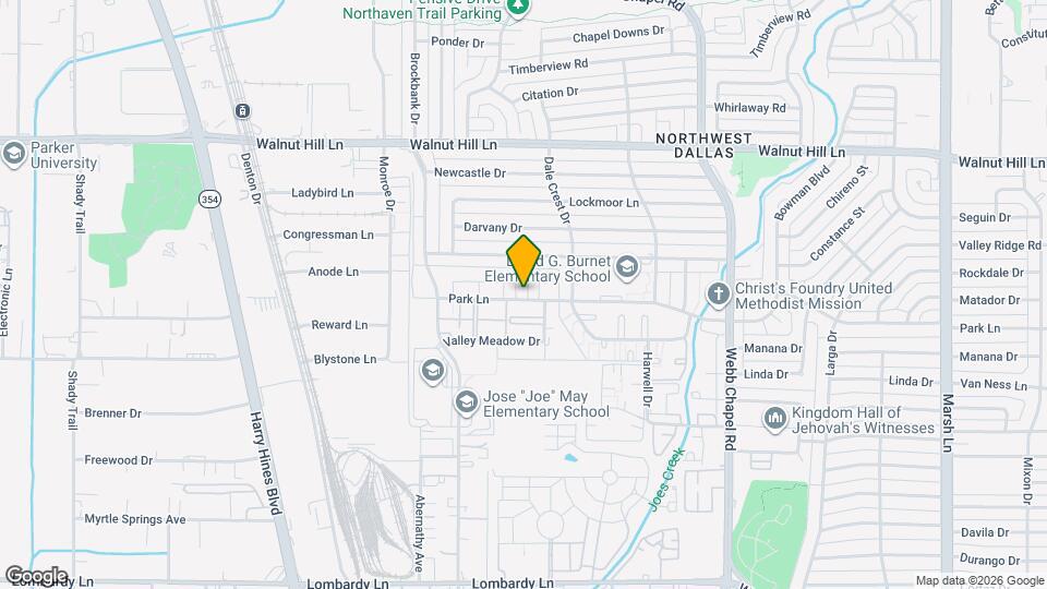 3121 Park Ln, Unit 1126 Map and Location Details