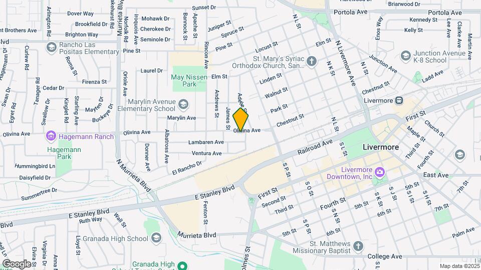 1439 Olivina Ave Mapa y Detalles de la Ubicación
