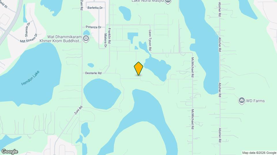 2604 Feather Crst Dr Mapa y Detalles de la Ubicación