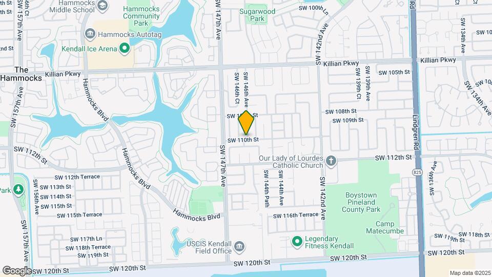 10934 SW 146th Ave Map and Location Details