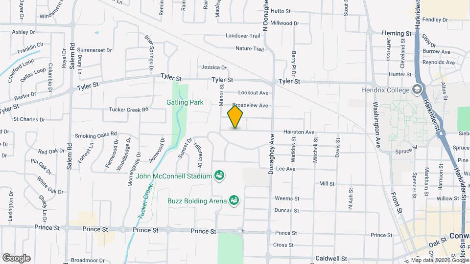 2123 Hairston Ave Map and Location Details