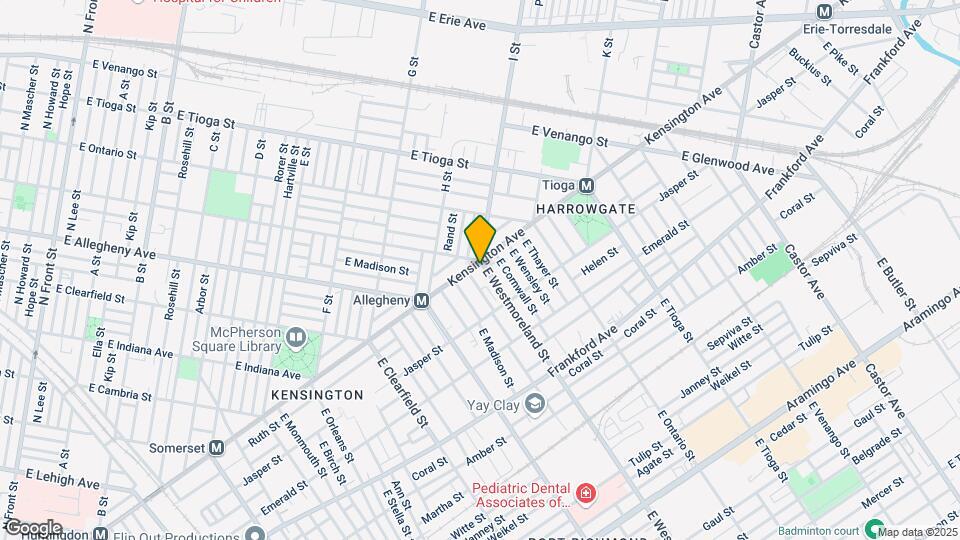 3269 Kensington ave, Unit 2nd Floor Mapa y Detalles de la Ubicación