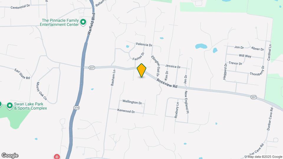 780 Rossview Rd Map and Location Details