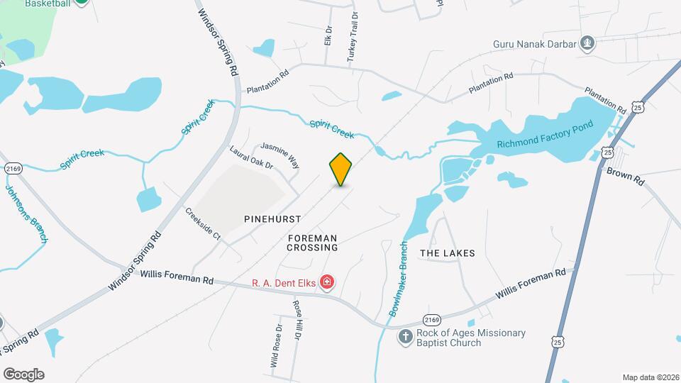 4149 Foreman Way Map and Location Details