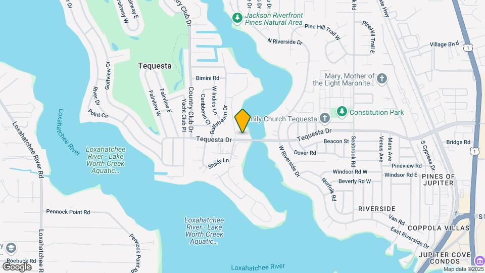 475 Tequesta Dr Map and Location Details