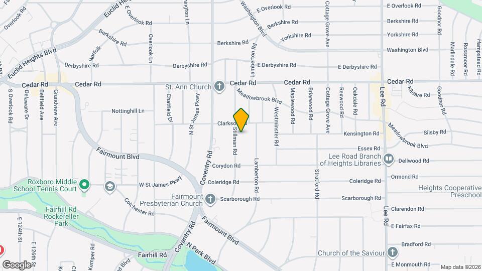 2265 Stillman Rd Map and Location Details