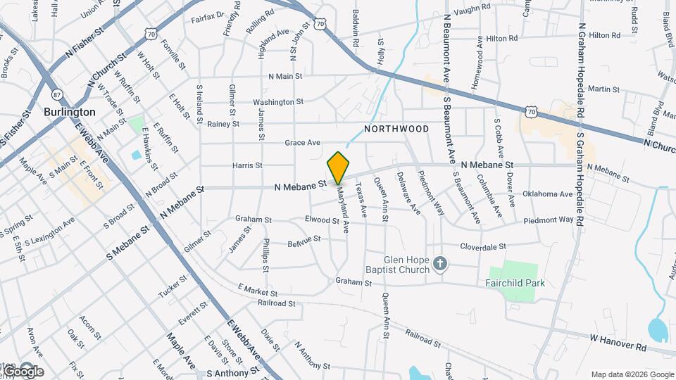 511 Maryland Ave Map and Location Details