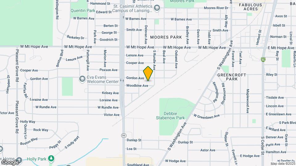 818 Woodbine Ave Mapa y Detalles de la Ubicación