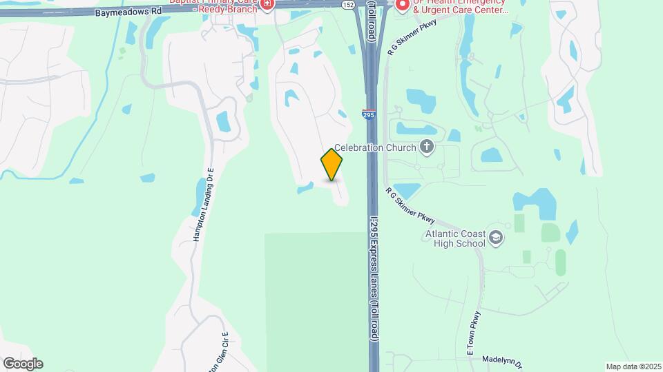 8898 Canopy Oaks Dr Map and Location Details