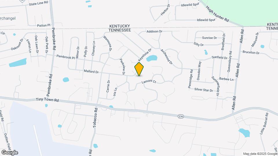 3308 Mallard Dr Map and Location Details