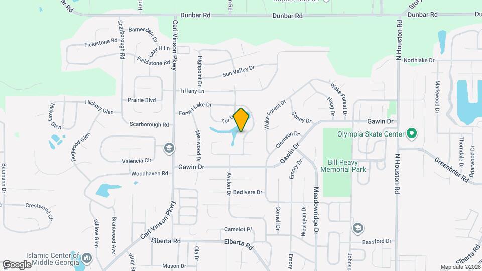 409 Forest Lake Dr Map and Location Details