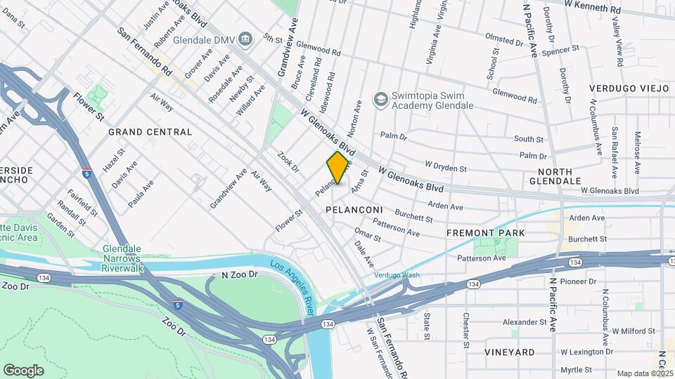 814 Kellogg Ave Map and Location Details