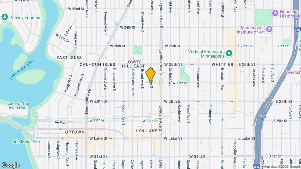 2704 Aldrich Ave S-Unit -Unit 1 Map and Location Details