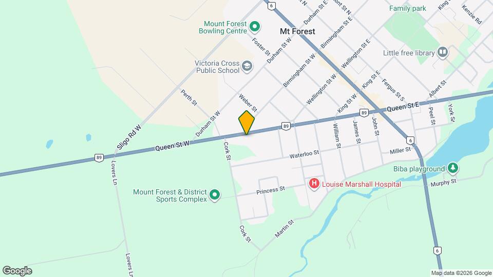 460 Queen St W Map and Location Details