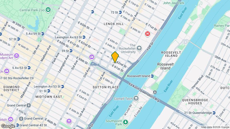 417 E 61st St, Unit SI ID1051304P Mapa y Detalles de la Ubicación