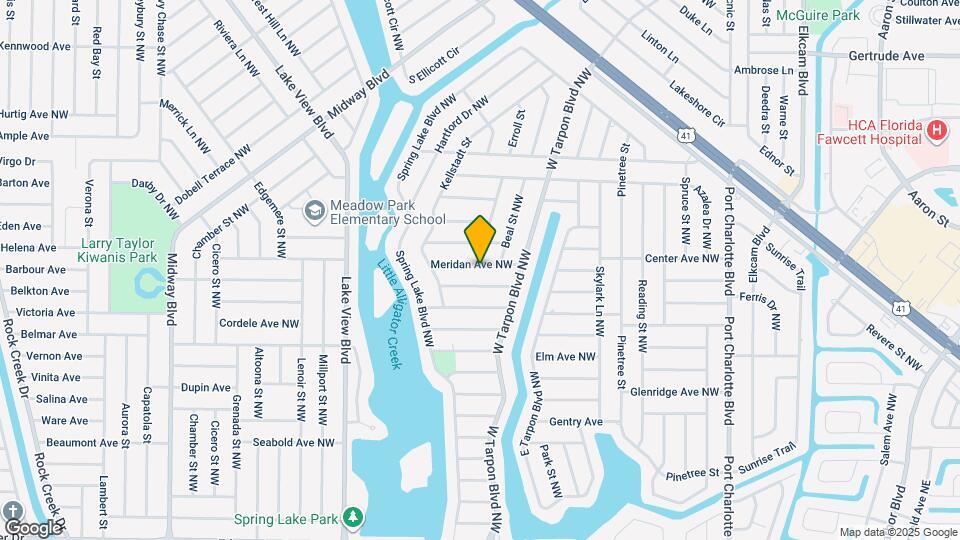 521 Meridan Ave NW Map and Location Details