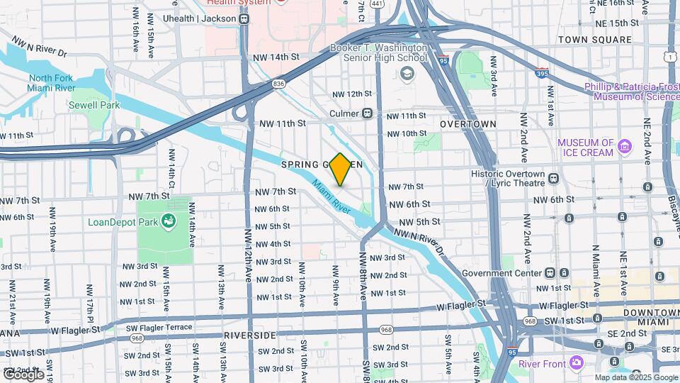 678 NW North River Dr Map and Location Details