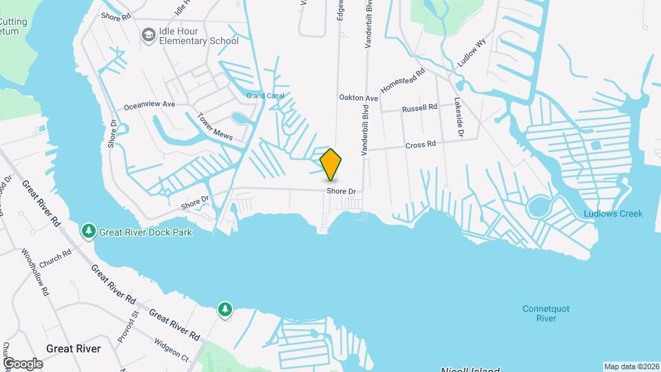 647 Shore Dr Mapa y Detalles de la Ubicación