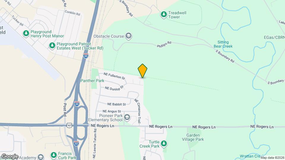 3505 Silcott Pl Map and Location Details