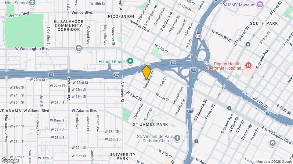 2013 Toberman St Mapa y Detalles de la Ubicación