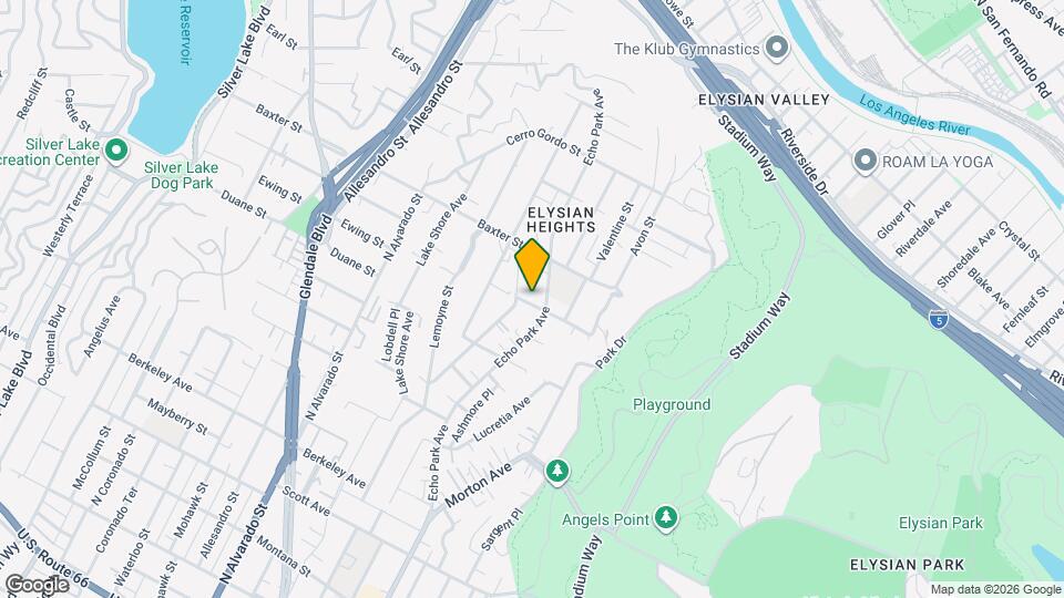 1617 Ewing St Mapa y Detalles de la Ubicación