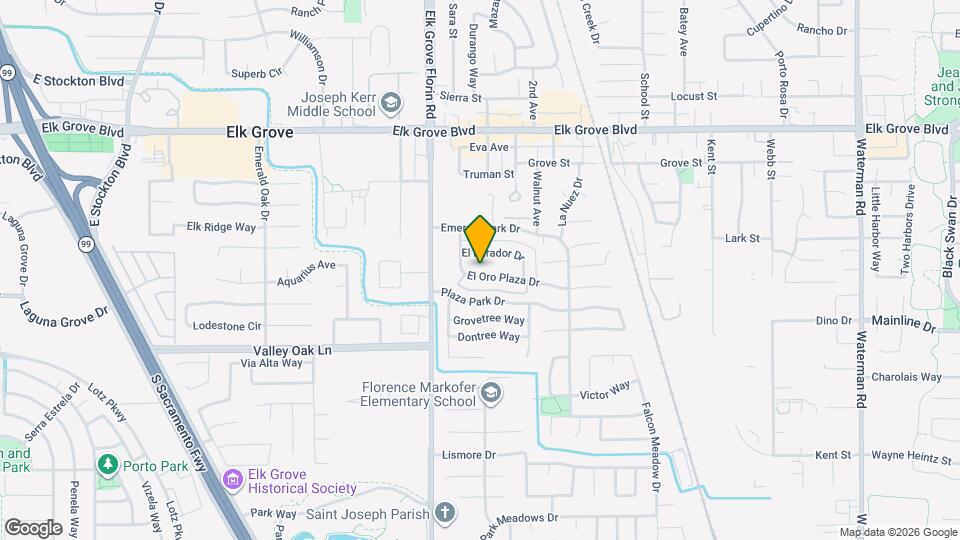 8939 El Oro Plaza Dr Map and Location Details