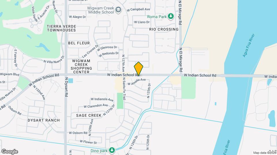 12590 W Amelia Ave Map and Location Details