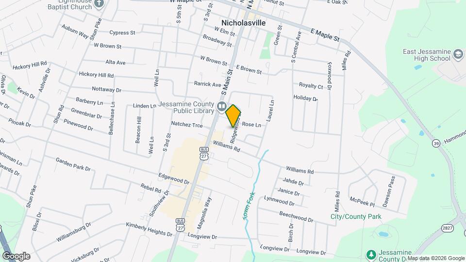 223 Ridgewood Dr Map and Location Details