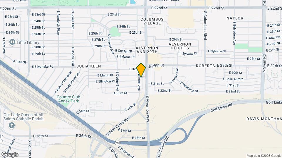 2147 S Winstel Blvd Map and Location Details