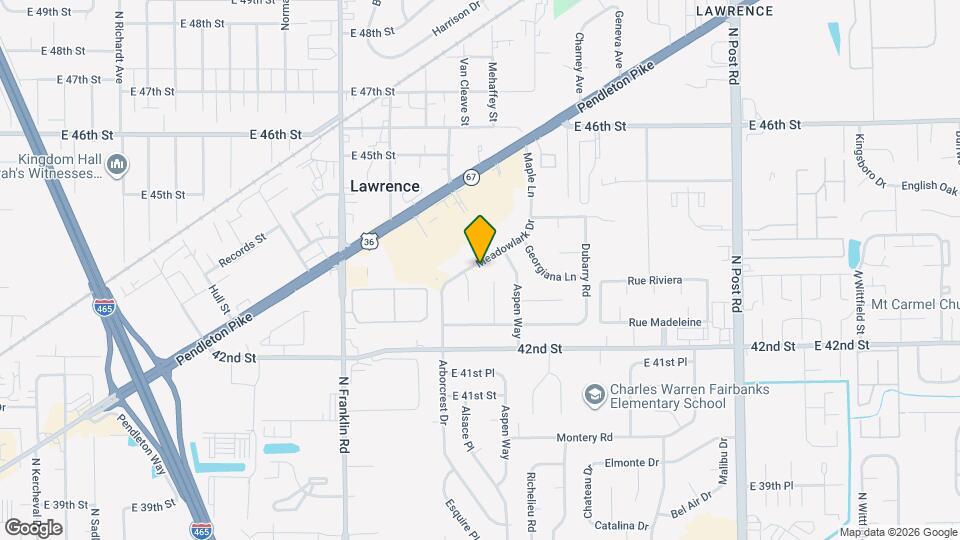 8315 Meadowlark Dr Map and Location Details