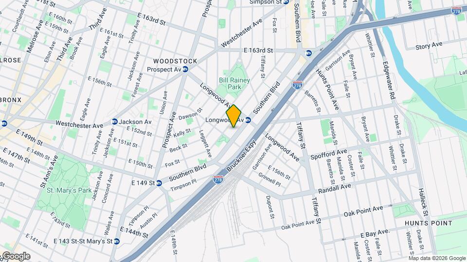 765-769 Southern Blvd Map and Location Details