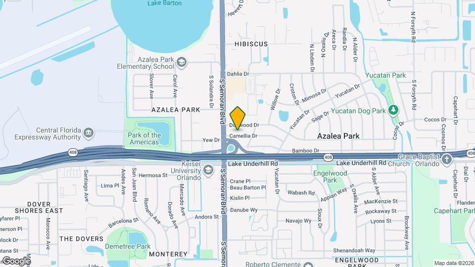 5719 Camellia Dr Mapa y Detalles de la Ubicación