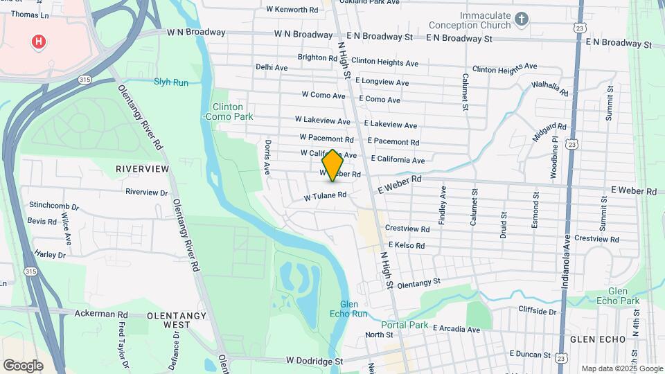 82 W Tulane Rd-Unit -A Map and Location Details