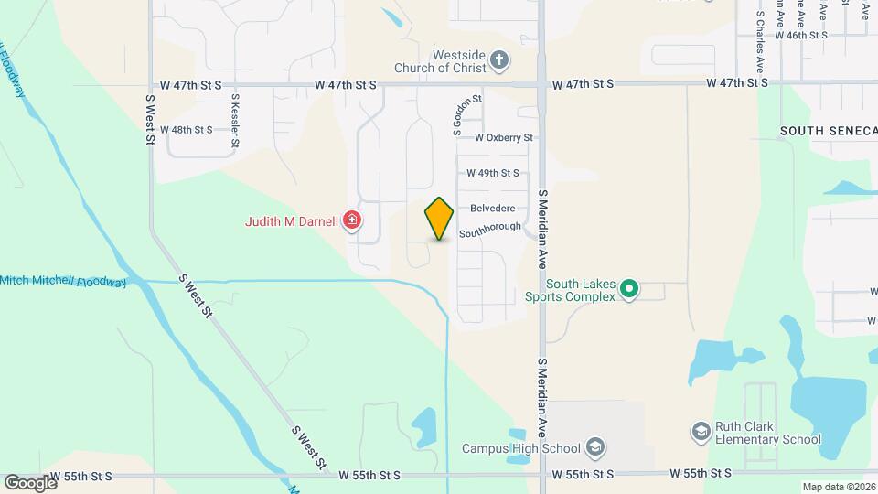 5204-5206 S Chase Cir Map and Location Details