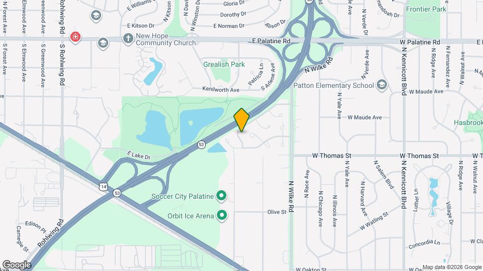 339 S Lancelot Ln Map and Location Details