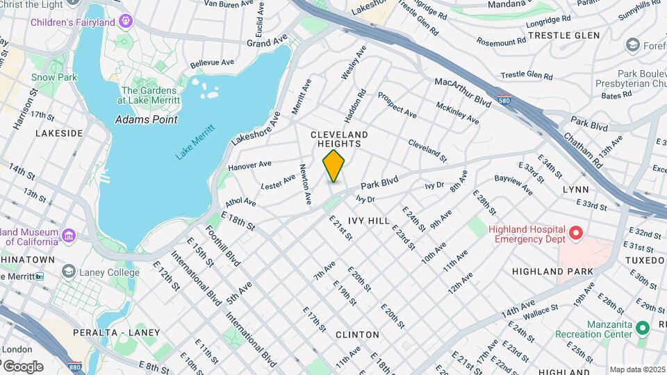 320 Haddon Rd Map and Location Details