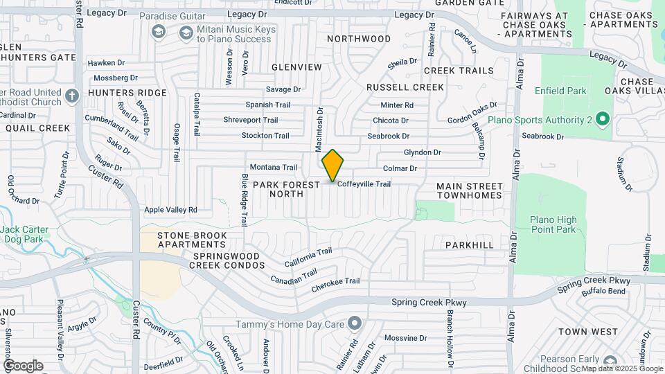 6533 Caddo Ct Map and Location Details