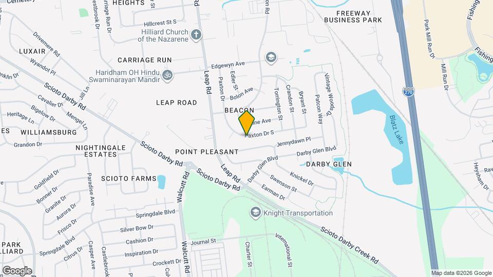 4539 Paxton Dr S Mapa y Detalles de la Ubicación