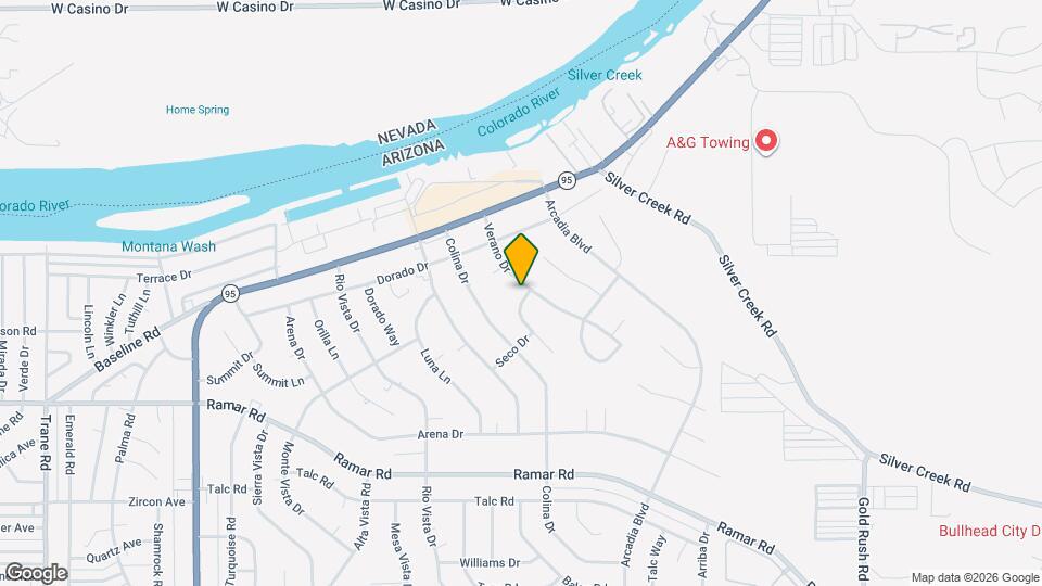 1253 Verano Dr Map and Location Details