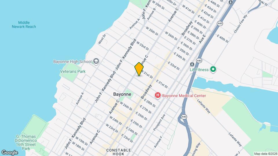 43 W 30th St Map and Location Details