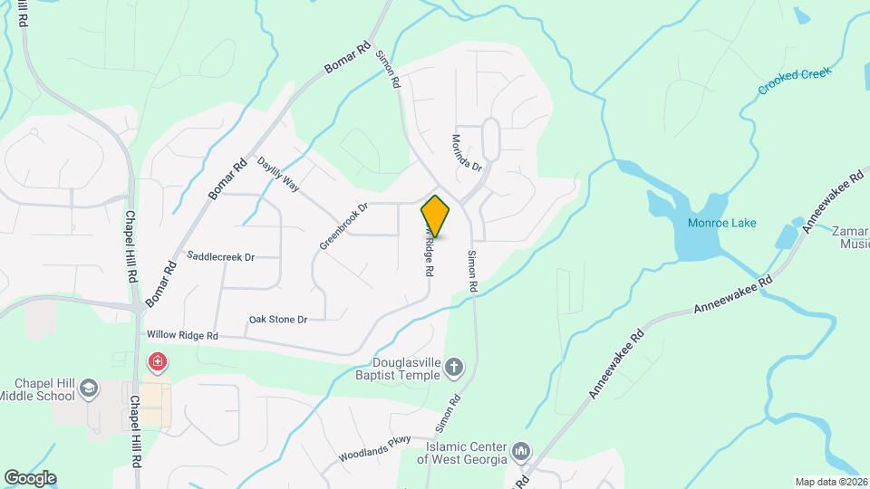 3795 Willow Ridge Rd Mapa y Detalles de la Ubicación