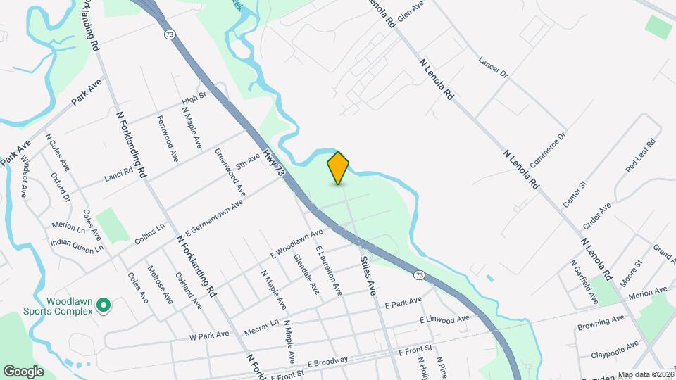 818 N Stiles Ave Mapa y Detalles de la Ubicación