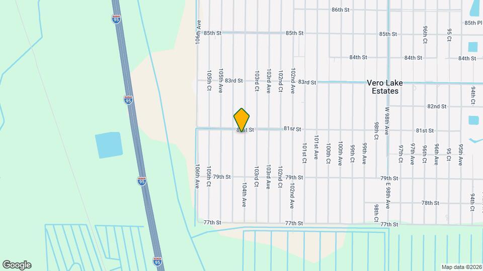 8075 104th Ave Map and Location Details